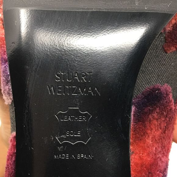 Stuart Weitzman Bacari Botanic Velvet Boots - Picture 7 of 9